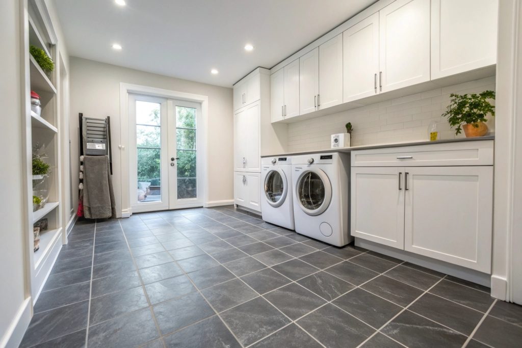 Expert floor tile matching and replacement services for laundry rooms in Hobart