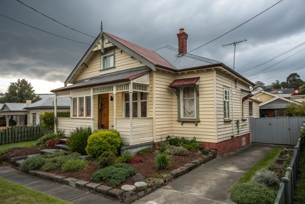 Older Hobart home typical of budget laundry renovation projects